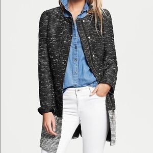 Banana Republic Tweed Coat